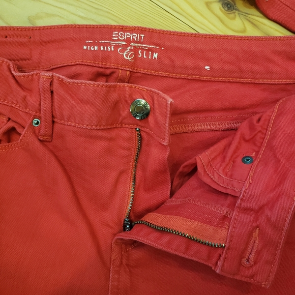 Esprit Red Jeans - Picture 5 of 7
